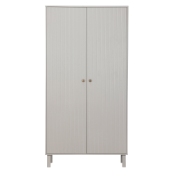 Armoire moderne 2 portes en bois massif MADO