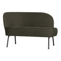 Fauteuil lounge droite en velours FALYRE