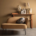 Fauteuil lounge droite en velours FALYRE