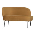 Fauteuil lounge droite en velours FALYRE