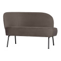 Fauteuil lounge droite en velours FALYRE