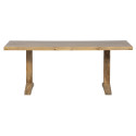 Table à manger rectangulaire 200x90cm en bois de manguier naturel LEX