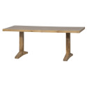 Table à manger rectangulaire 200x90cm en bois de manguier naturel LEX