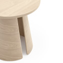 Table d'appoint ronde en bois tendance CEP