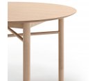 Table à manger ronde 120 cm en bois JUNCO