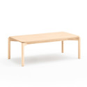 Table basse rectangulaire 110cm en bois ATLAS