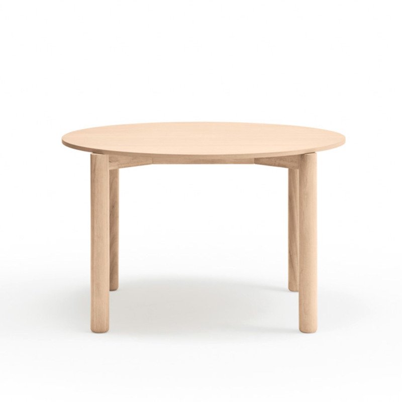 Table à manger ronde 120 cm en bois ATLAS