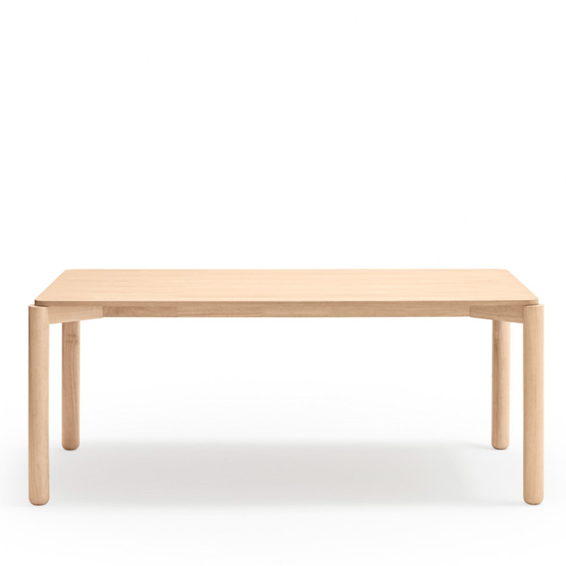 Grande table à manger rectangulaire en bois ATLAS