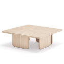 Table basse carré 100 cm en bois ARQ