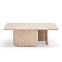 Table basse carré 100 cm en bois ARQ