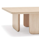 Table basse carré 100 cm en bois ARQ