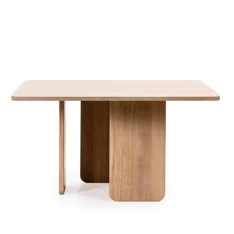 Table à manger carré 137 cm en bois ARQ