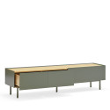 Meuble TV 3 portes 180 cm en bois et métal ARISTA