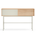 Console contemporaine 2 tiroirs en bois YOKO