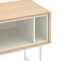 Console contemporaine 2 tiroirs en bois YOKO