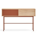 Console contemporaine 2 tiroirs en bois YOKO