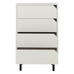 Commode 4 tiroirs en bois 60cm NATE