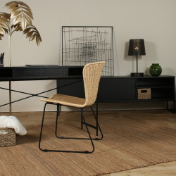 Tapis rectangulaire en jute 180x280 cm RAG