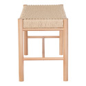 Banc inspiration bohême en bois 80cm GABANO