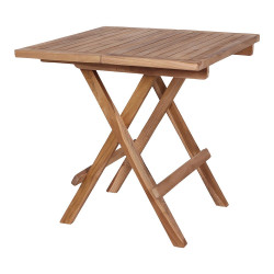 Table d'appoint extérieur 50x50cm en bois PAMO