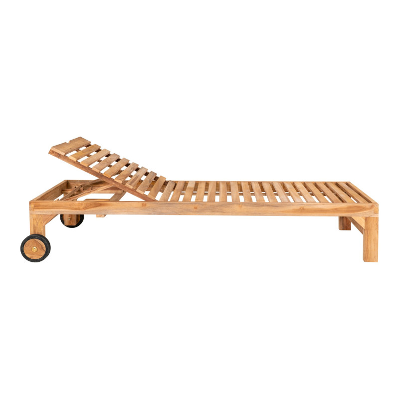 Transat en bois teck 200cm SUN