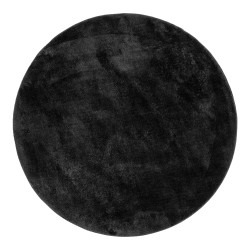 Grand tapis rond en tissu doux 160cm DANNY