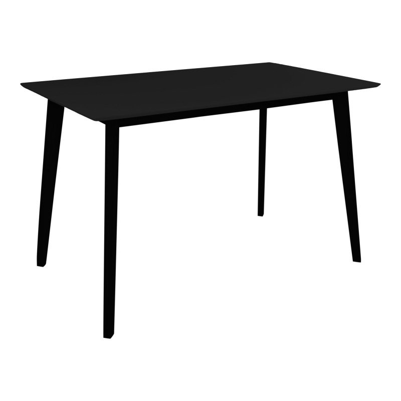 Table à manger en bois noir 120cm SIANA