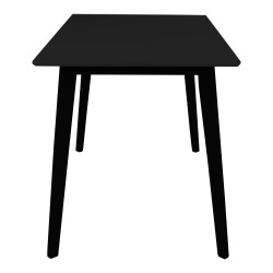 Table à manger en bois noir 120cm SIANA