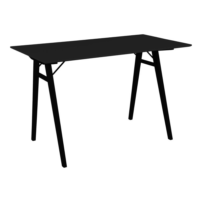 Bureau minimaliste noir 120cm SIANA