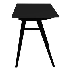 Bureau minimaliste noir 120cm SIANA