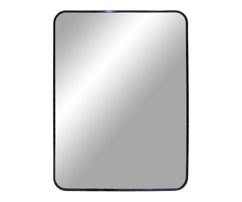 Miroir rectangulaire 70x50cm contour métal MIMOSA
