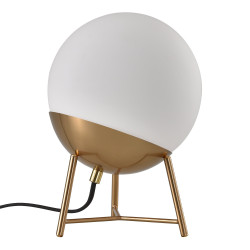 Lampe à poser moderne forme sphère LUNNY