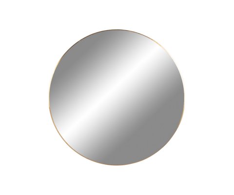Miroir rond 60cm contour métal KAPONE