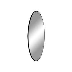 Miroir rond 60cm contour métal or KAPONE