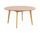Table à manger ronde en bois 140cm ROXY