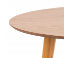 Table à manger ronde en bois 140cm ROXY