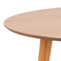 Table à manger ronde en bois 140cm ROXY