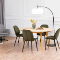 Table à manger ronde en bois 140cm ROXY
