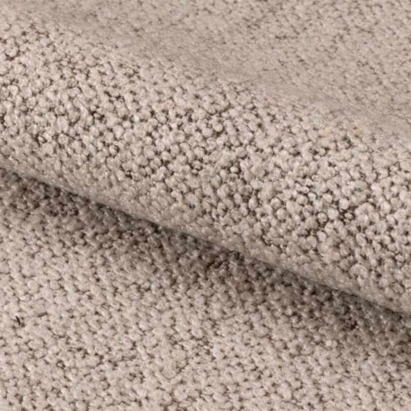 Lot de 2 chaises modernes en tissu bouclé KOURTNEY
