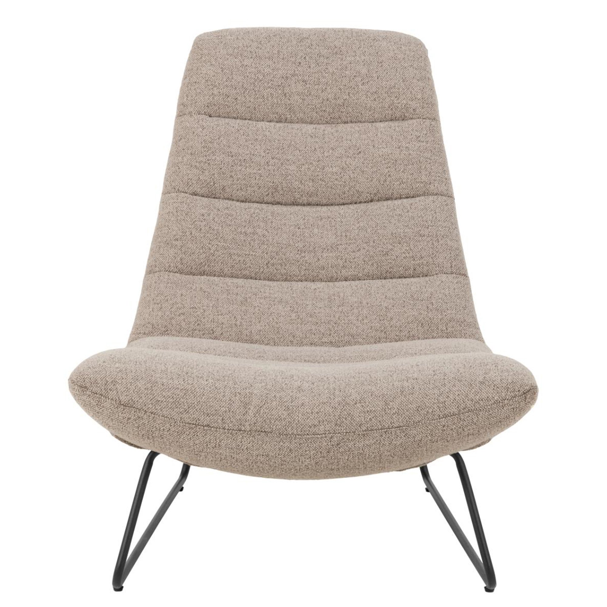 Fauteuil relax électrique tissu imitation cuir - Beige STON- Linea