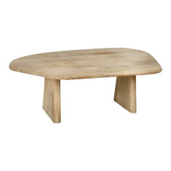 Table basse irrégulière en bois de manguier JASMINE