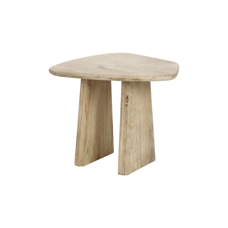 Table d'appoint irrégulière en bois de manguier JASMINE