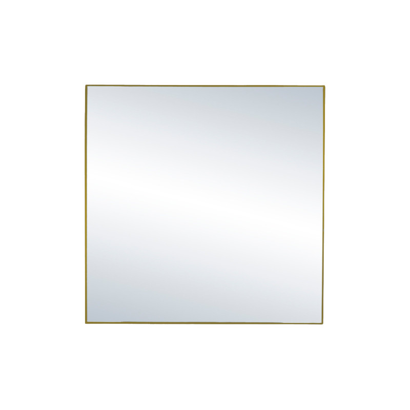 PALACE - miroir - métal - L 40 x W 3 x H 40 cm - or