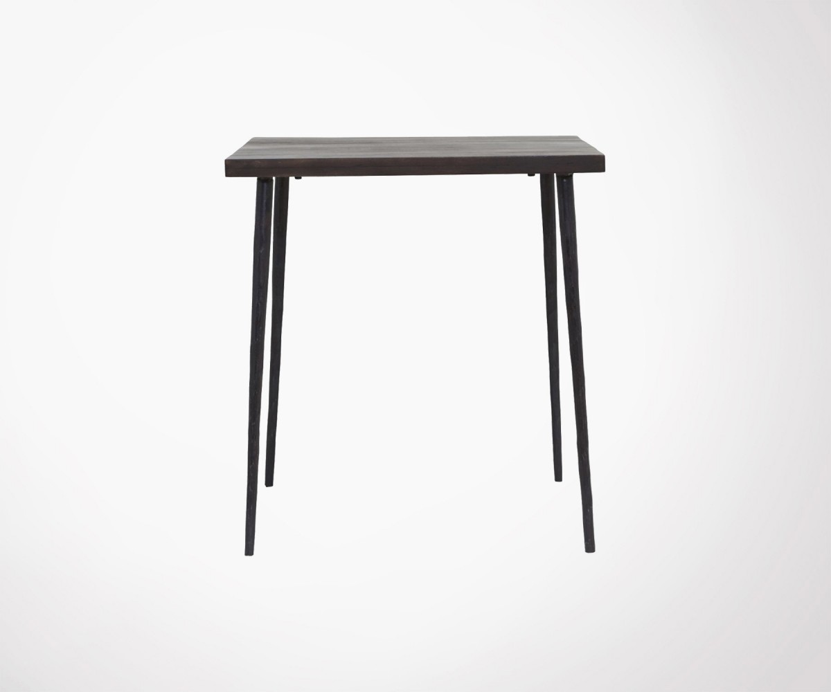 Wood And Metal Square Dining Table 70cm House Doctor Quara Metal Wood Square Dining Table House Doctor Loading Zoom