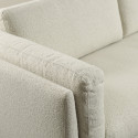Canapé 2 places en tissu beige LIPOUR