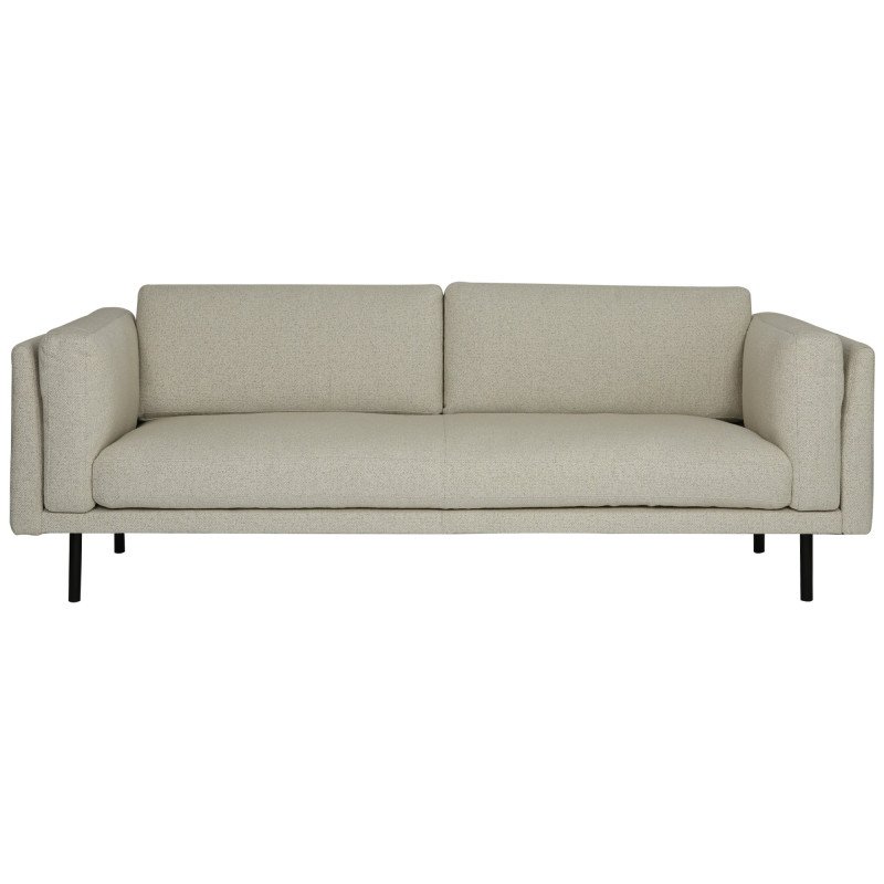 Canapé 2 places en tissu beige LIPOUR