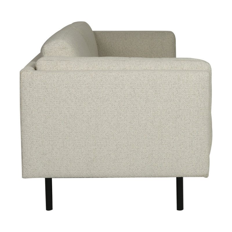 Canapé 2 places en tissu beige LIPOUR