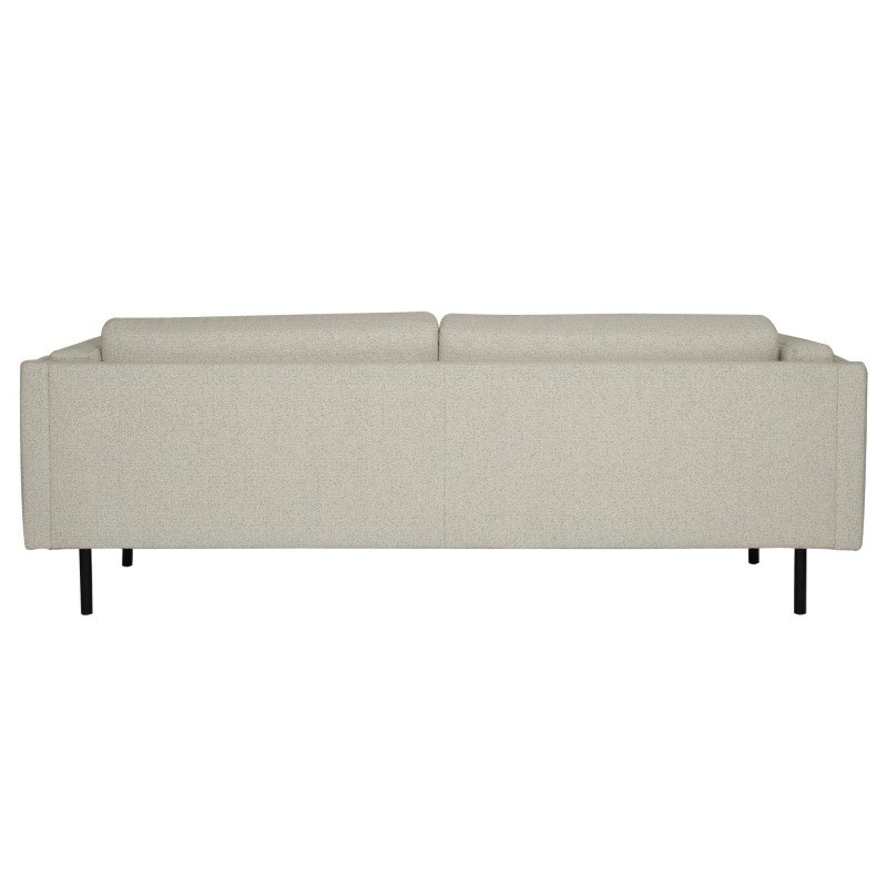 Canapé 2 places en tissu beige LIPOUR