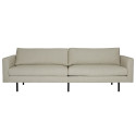 Canapé 2 places en tissu beige LIPOUR