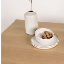 Petite table à manger carré moderne en bois 100cm LIANA
